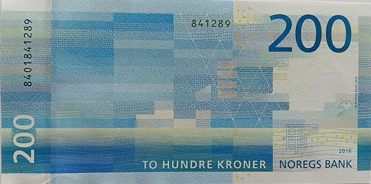 精品钱币第28场 新全新UNC挪威200克朗