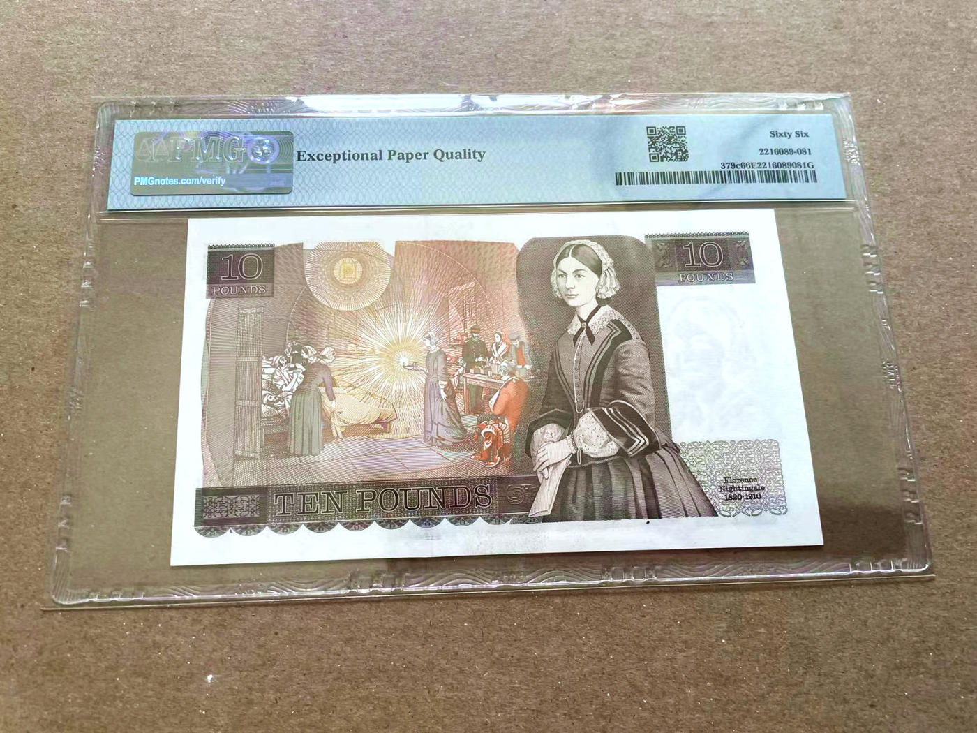 【Blue Auction】✨世界纸币精拍第477期——周日畅拍场 英国 D序列 1984-86年10镑 PMG66EPQ 