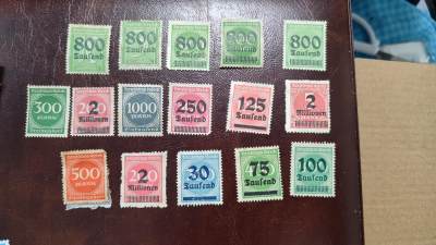 一月邮币社第二十七期拍卖国际邮票专场 - 德国数字票一组