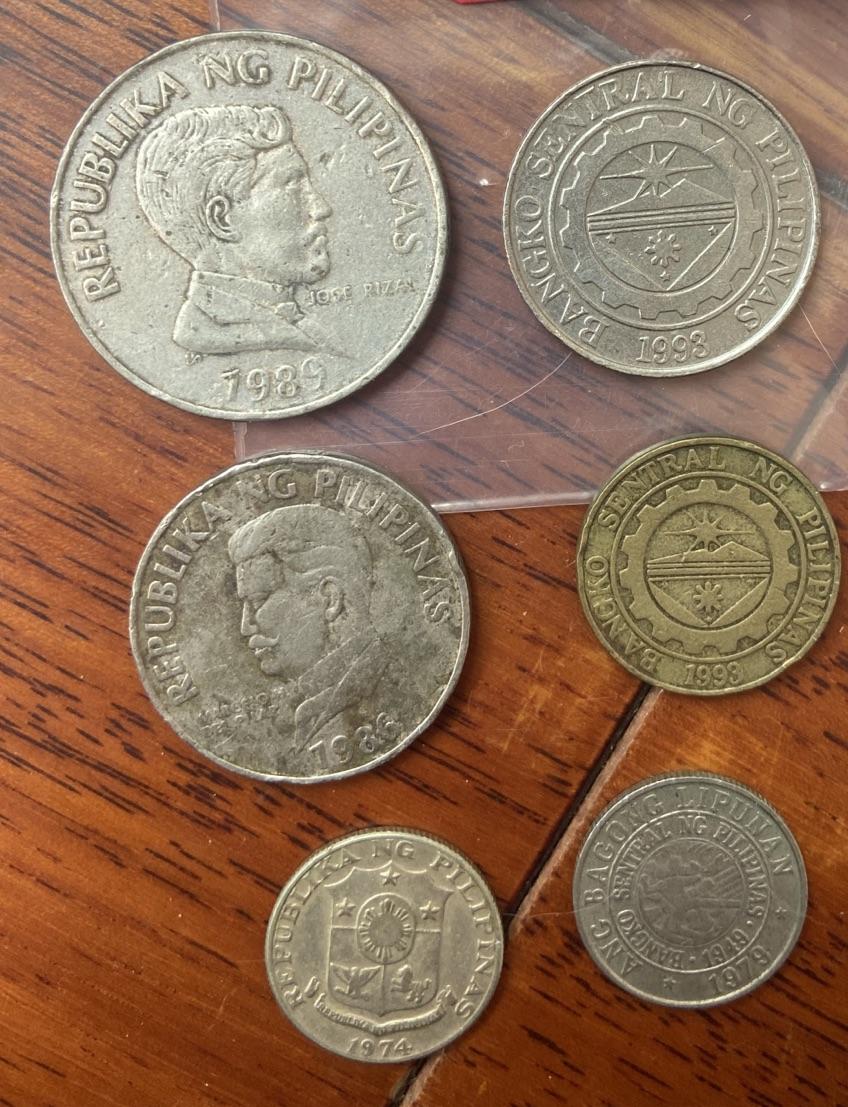 海外回流币1元起拍专场 菲律宾硬币6枚