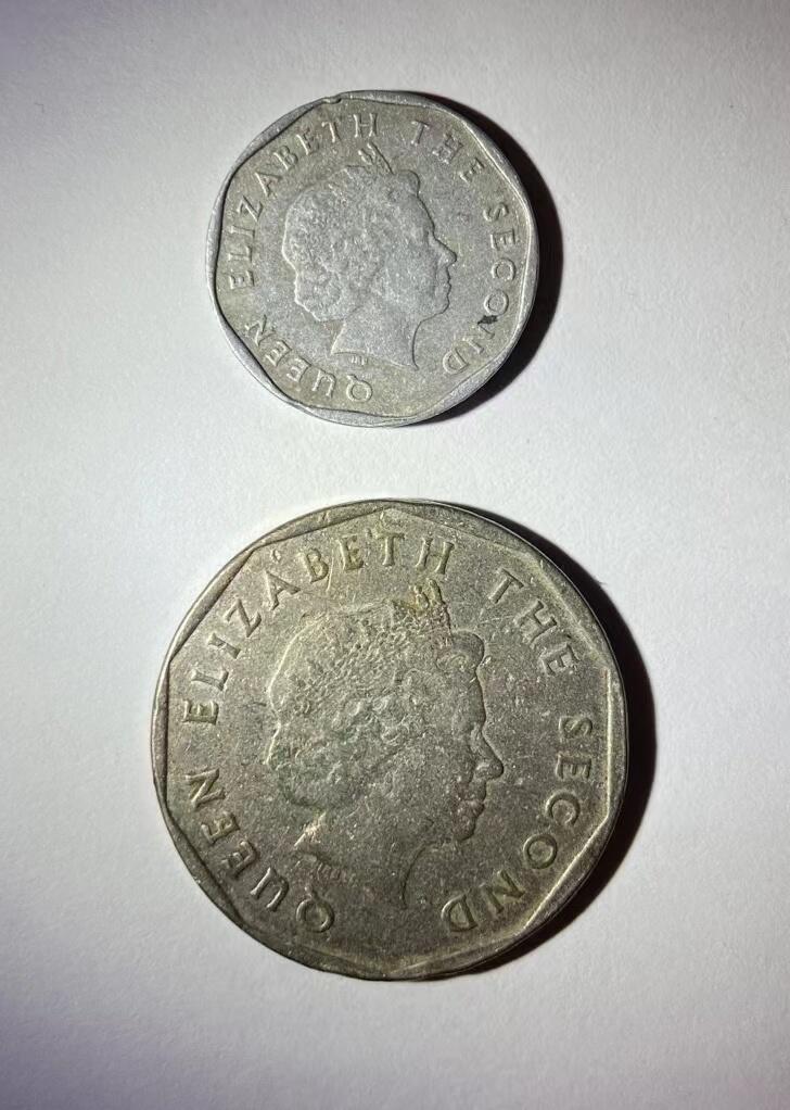 海外回流币1元起拍专场 东加勒比1元1分各一枚