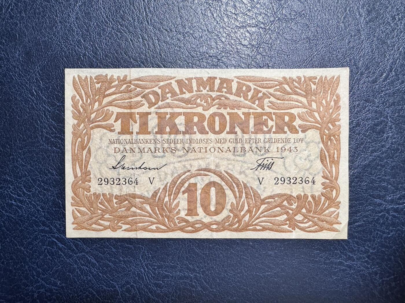 收藏联盟Quantum Auction 第346期拍卖  丹麦1943年10克朗 品相如图 商业之神 墨卡丘
