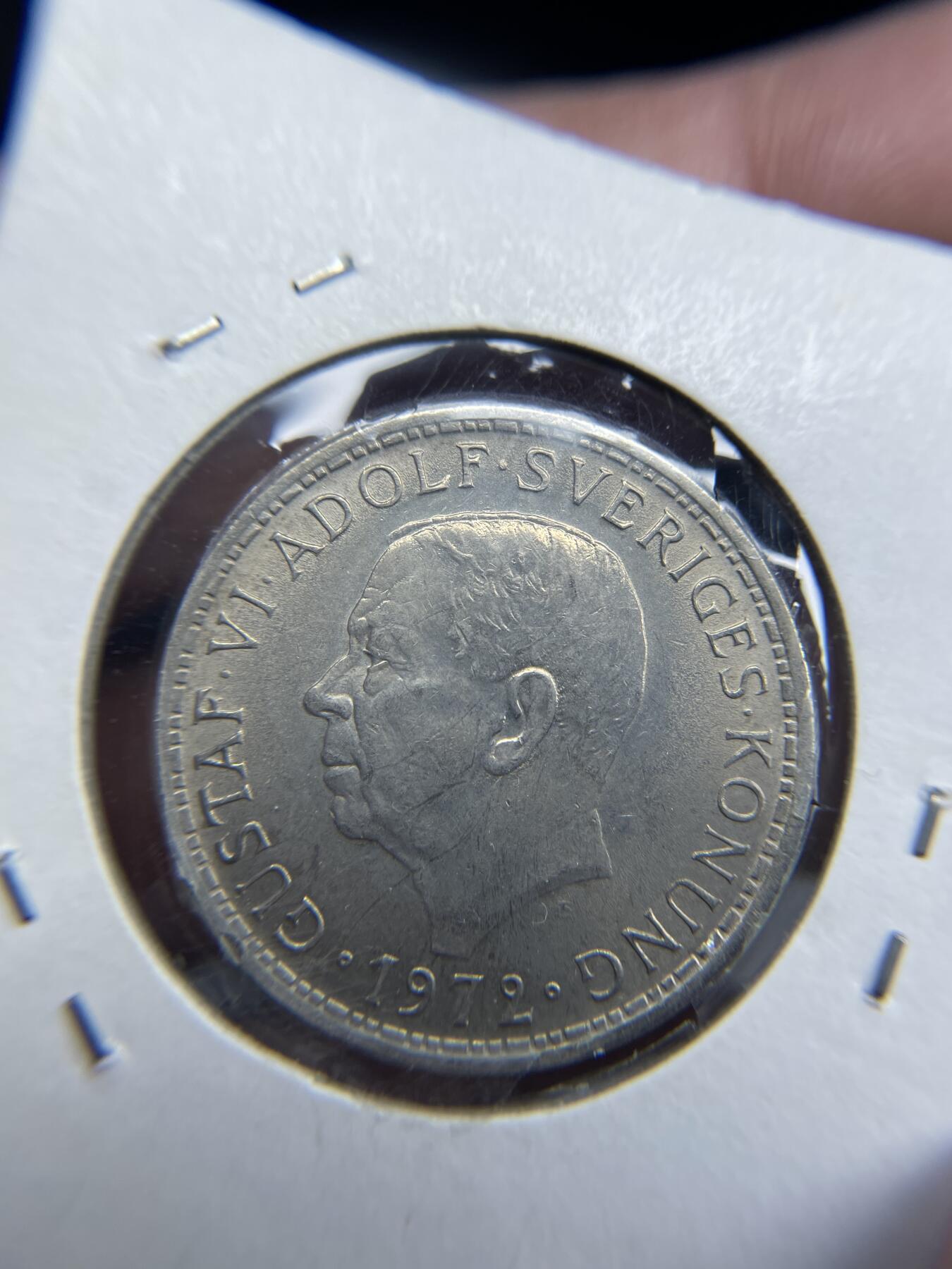 2024年集古藏今外币拍卖第七期-第1场—（总第61拍） 1972年瑞典5克朗