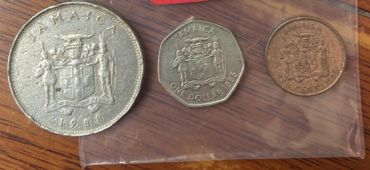 海外回流币1元起拍专场 牙买加硬币三枚