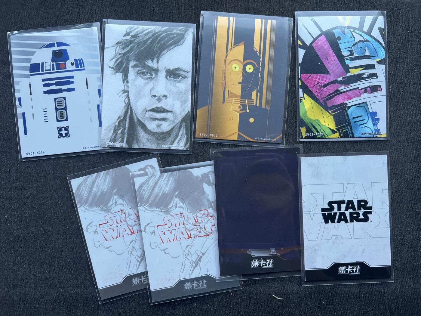 【随心卡拍】收藏卡拍卖【第19期】 集卡社 星际大战 8张