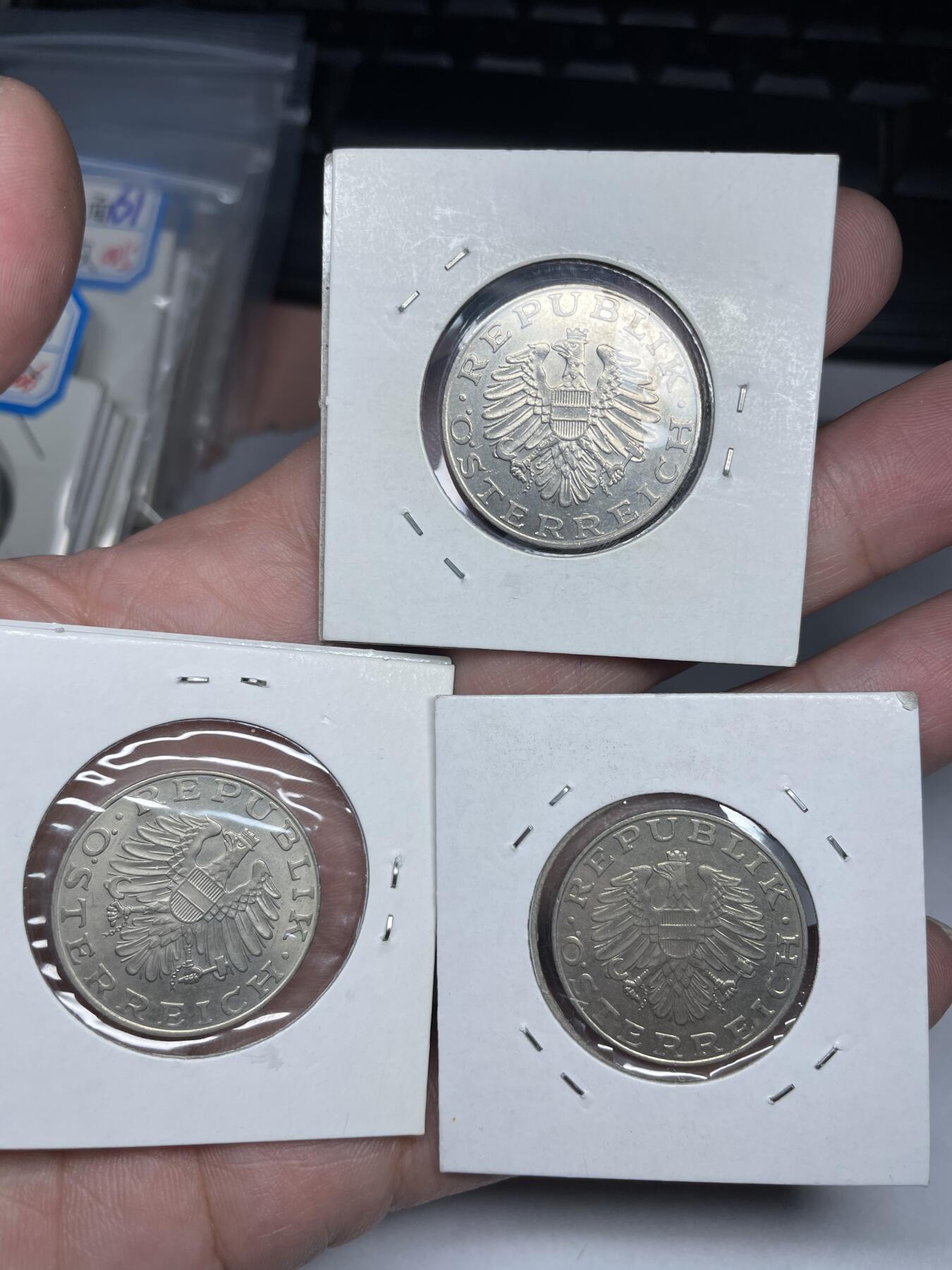 2024年集古藏今外币拍卖第七期-第1场—（总第61拍） 奥地利10先令3枚