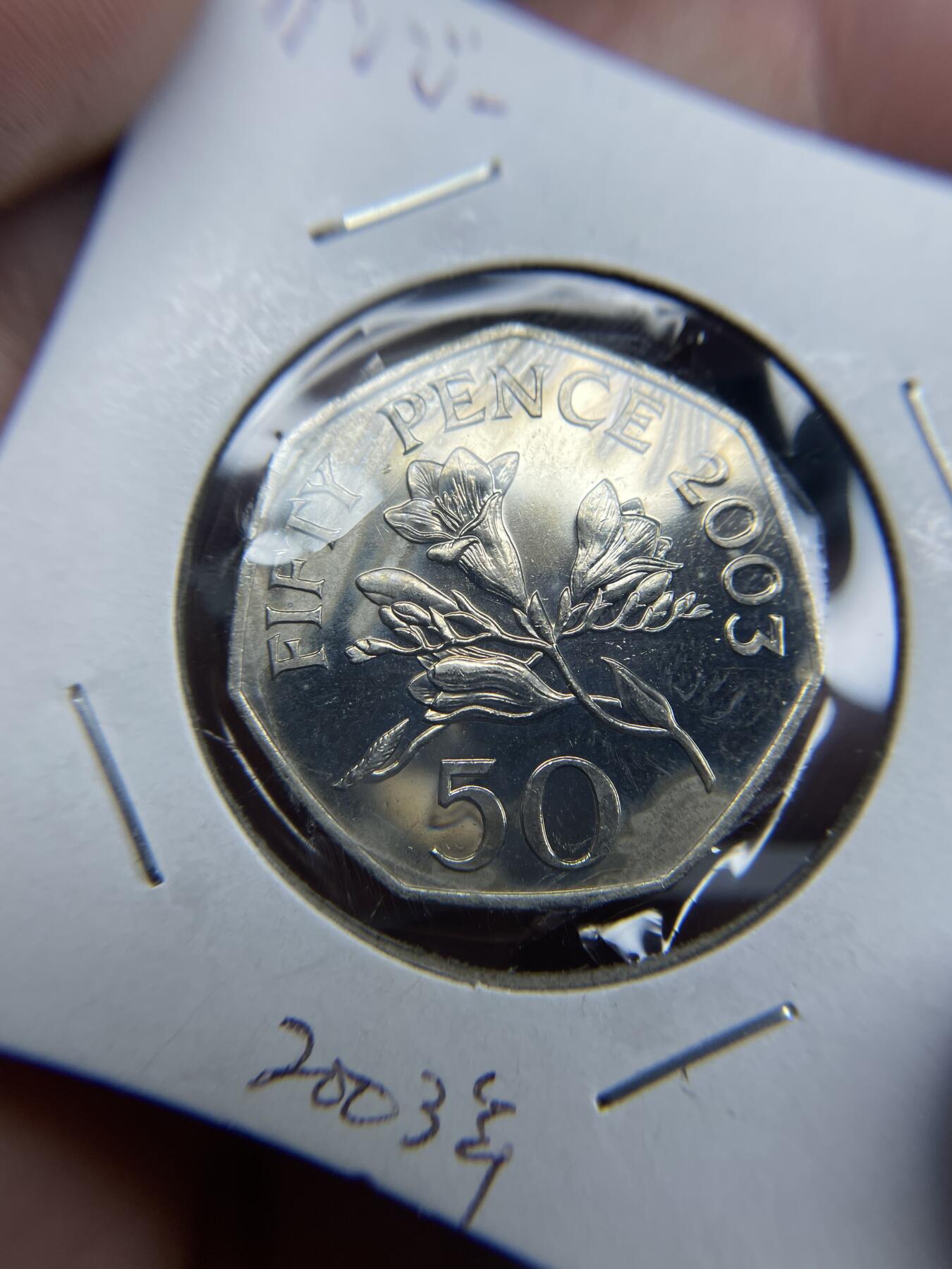 2024年集古藏今外币拍卖第七期-第1场—（总第61拍） 2003年英属根西50便士