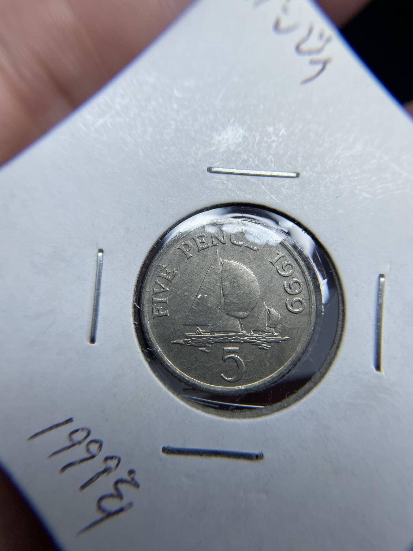 2024年集古藏今外币拍卖第七期-第1场—（总第61拍） 1999年英属根西5便士