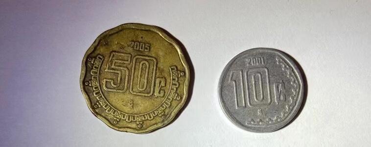 海外回流币1元起拍专场 墨西哥硬币两枚