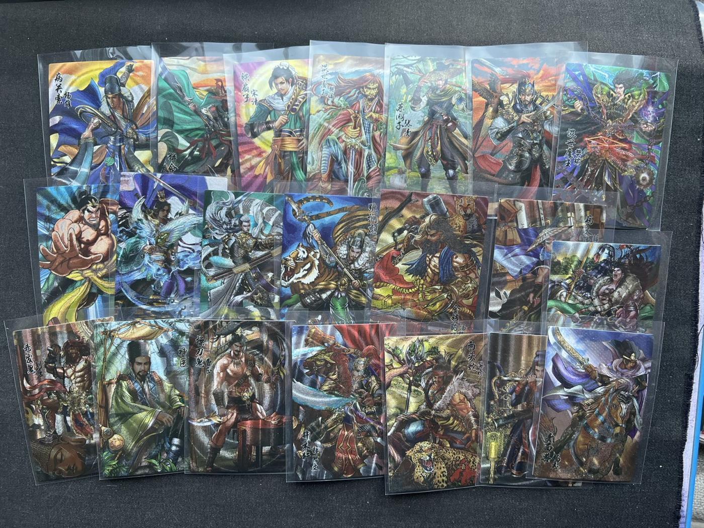 【随心卡拍】收藏卡拍卖【第19期】 卡玩帕克 将神水浒系列 粗闪 20张+