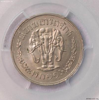 PCGS-MS64 1897泰国总筋10萨当亚军品极少见面值 - PCGS-MS64 1897泰国总筋10萨当亚军品极少见面值