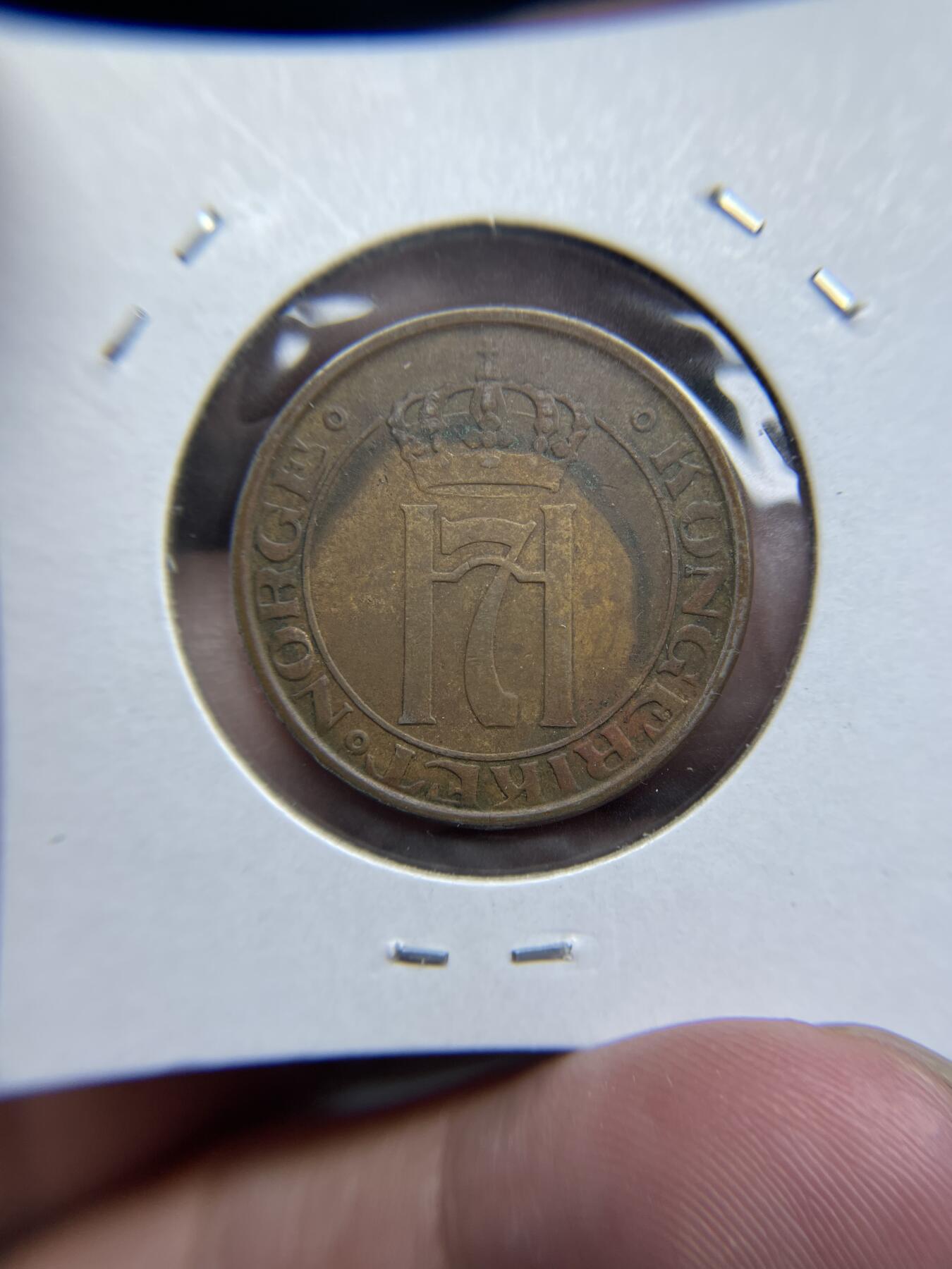 2024年集古藏今外币拍卖第七期-第1场—（总第61拍） 1941年挪威5欧尔