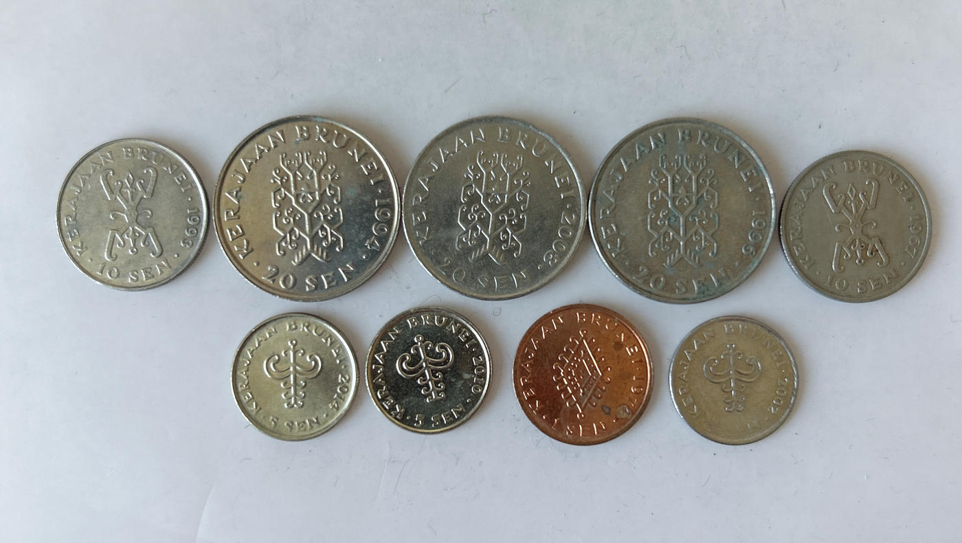 第一海外回流一元起拍收藏 散币专场 第88期 文莱🇧🇳