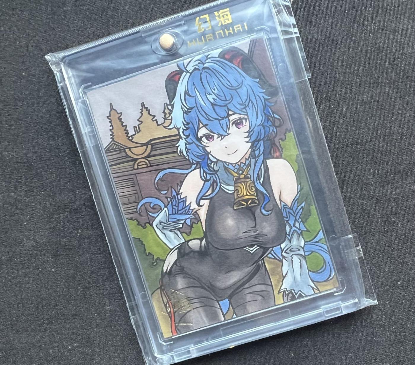 【随心卡拍】收藏卡拍卖【第19期】 【手绘卡】SGY 幻海系列 首席画师 幽 自制卡