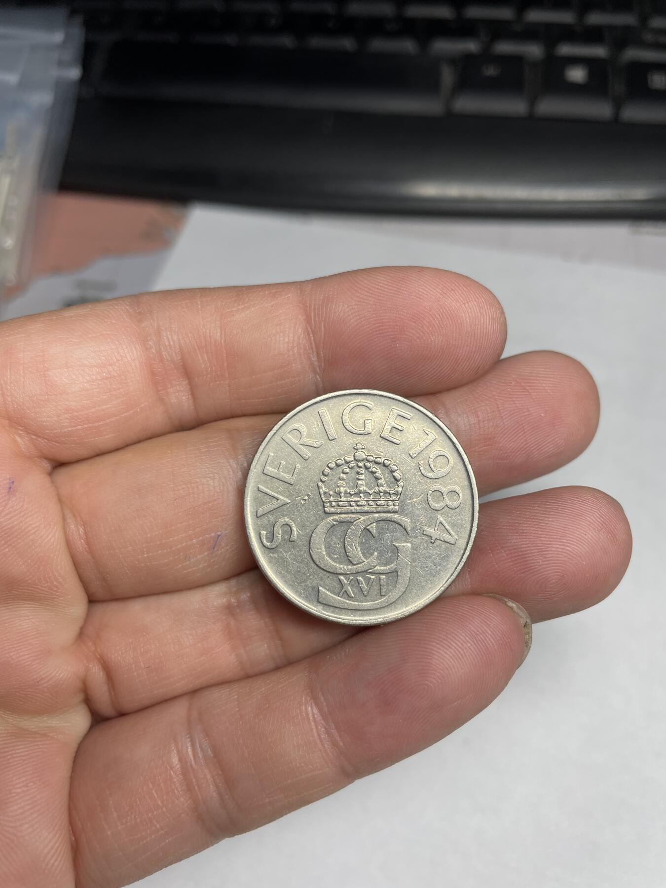 2024年集古藏今外币拍卖第七期-第1场—（总第61拍） 1984年瑞典5克朗