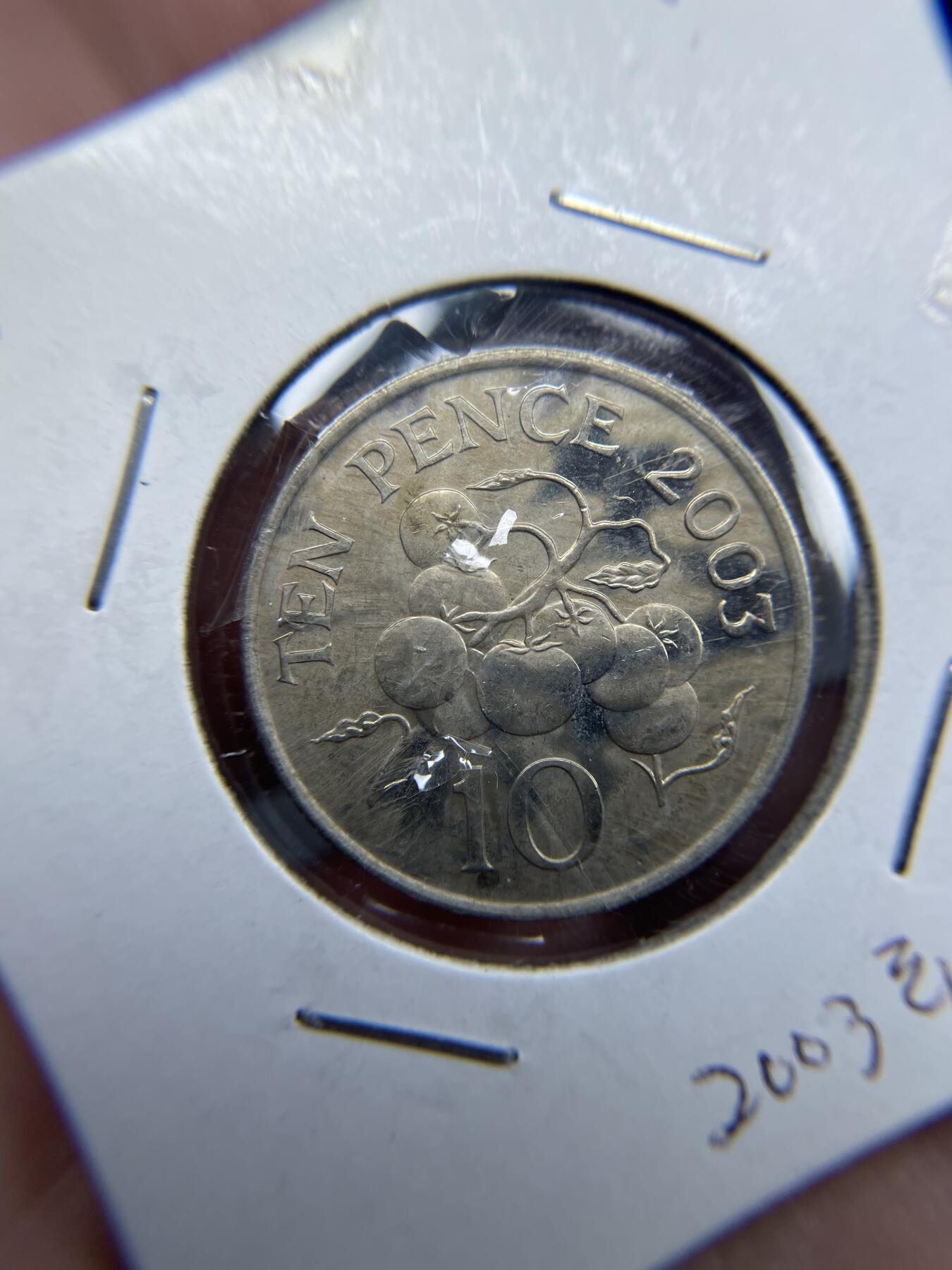 2024年集古藏今外币拍卖第七期-第1场—（总第61拍） 2003年英属根西10便士