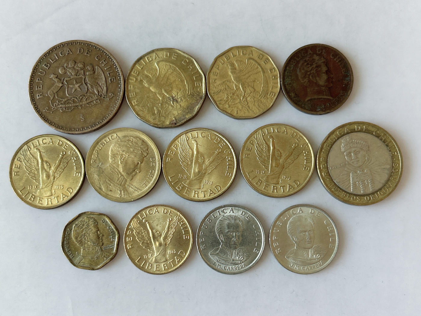 第一海外回流一元起拍收藏 散币专场 第88期 智利🇨🇱