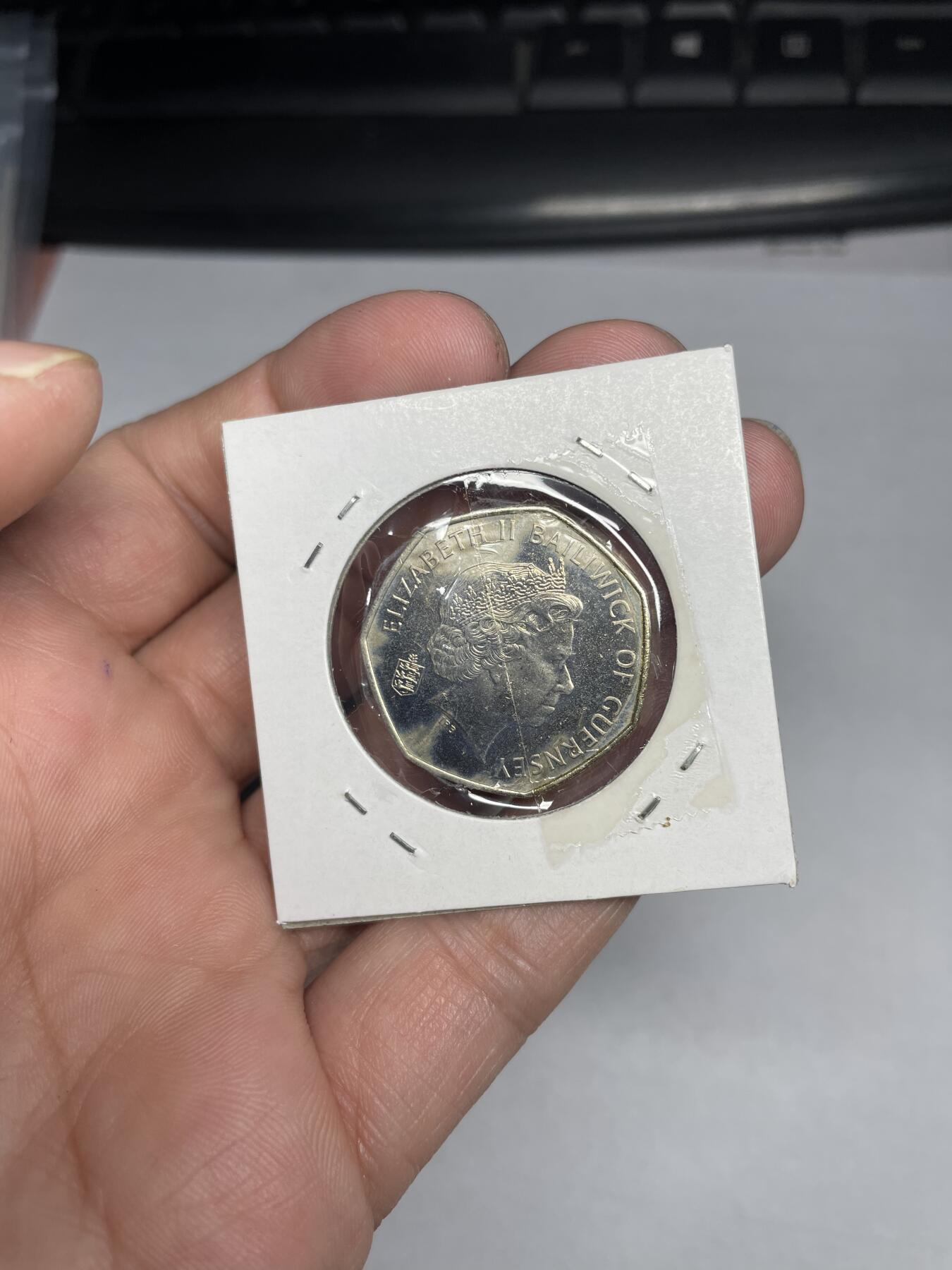 2024年集古藏今外币拍卖第七期-第1场—（总第61拍） 2003年英属根西50便士