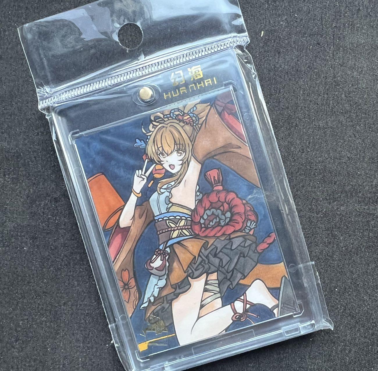 【随心卡拍】收藏卡拍卖【第19期】 【手绘卡】SGY 幻海系列 首席画师 幽 自制卡