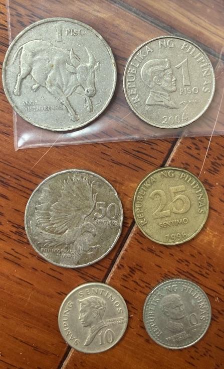 海外回流币1元起拍专场 菲律宾硬币6枚