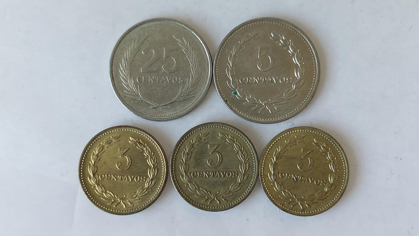 第一海外回流一元起拍收藏 散币专场 第88期 萨尔瓦多🇸🇻