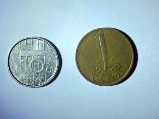 海外回流币1元起拍专场 荷兰硬币两枚