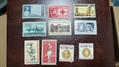 一月邮币社第二十七期拍卖国际邮票专场 - 美国老雕版新票一组