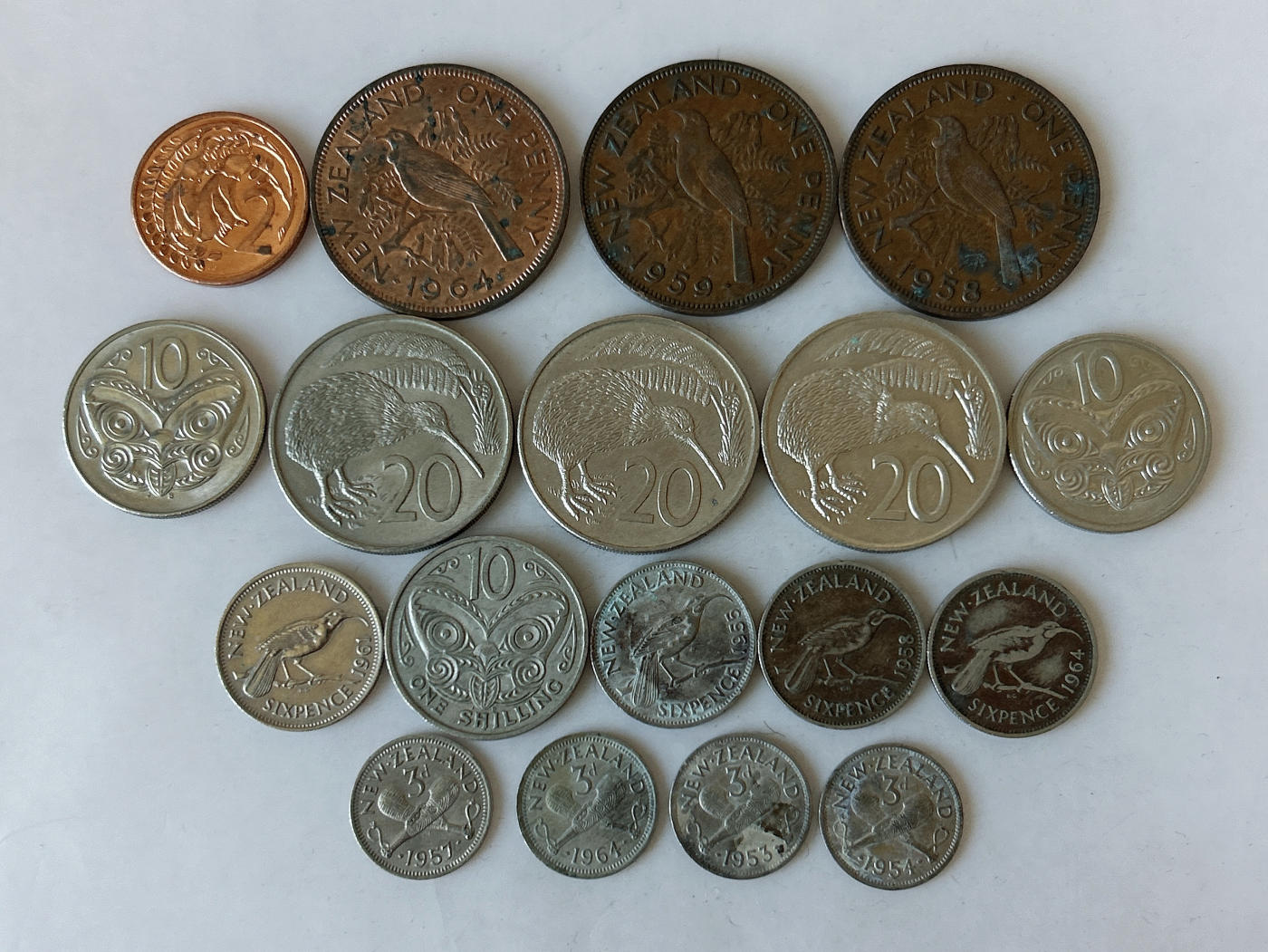 第一海外回流一元起拍收藏 散币专场 第88期 新西兰🇳🇿