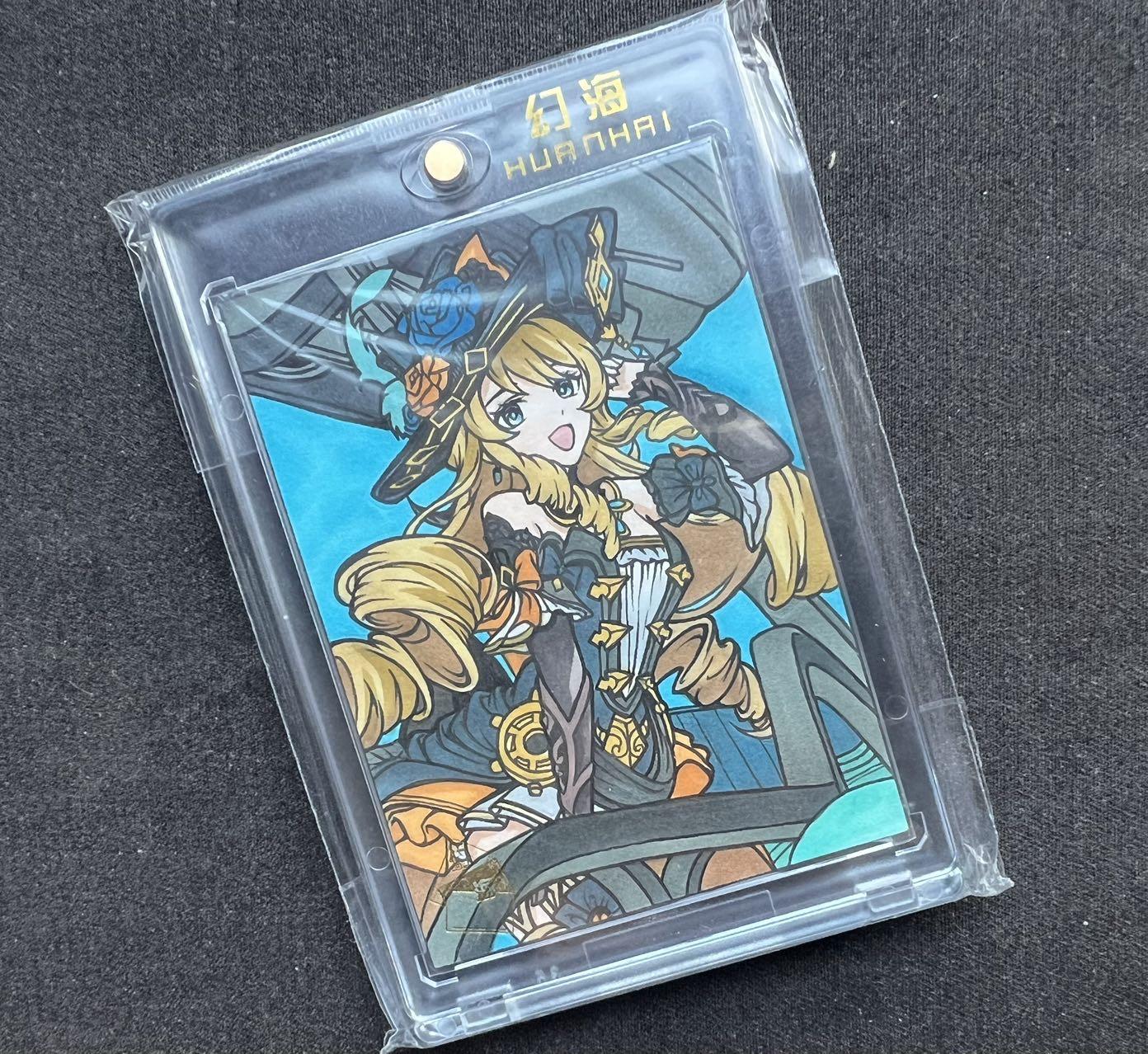 【随心卡拍】收藏卡拍卖【第19期】 【手绘卡】SGY 幻海系列 首席画师 幽 自制卡