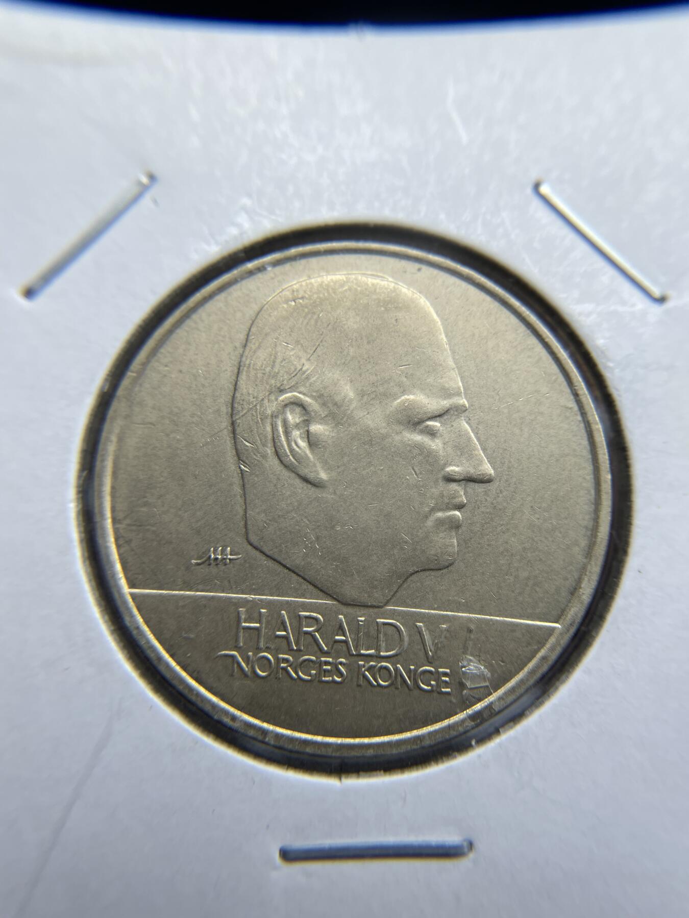 2024年集古藏今外币拍卖第七期-第1场—（总第61拍） 2002年挪威20克朗