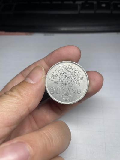 2024年集古藏今外币拍卖第七期-第2场—（总第62拍） - 1963年越南50苏