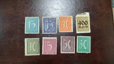 一月邮币社第二十七期拍卖国际邮票专场 - 德国佬数字票一组