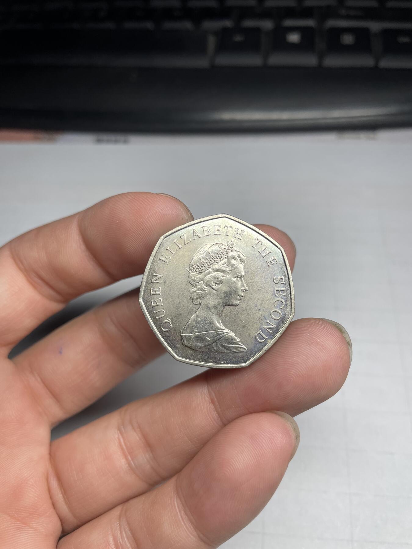 2024年集古藏今外币拍卖第七期-第2场—（总第62拍） 1980年福克兰群岛50分