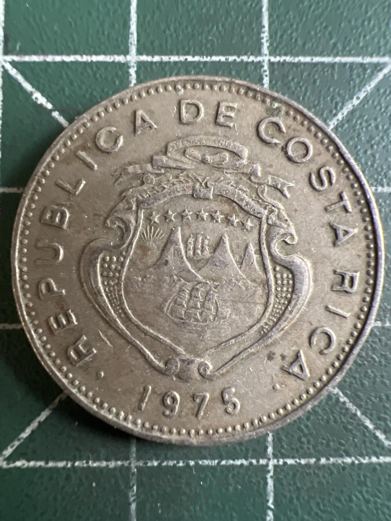 第620期 硬币专场 （无押金，捡漏，全场50包邮，偏远地区除外，接收代拍业务） 哥斯达黎加50分 1975年