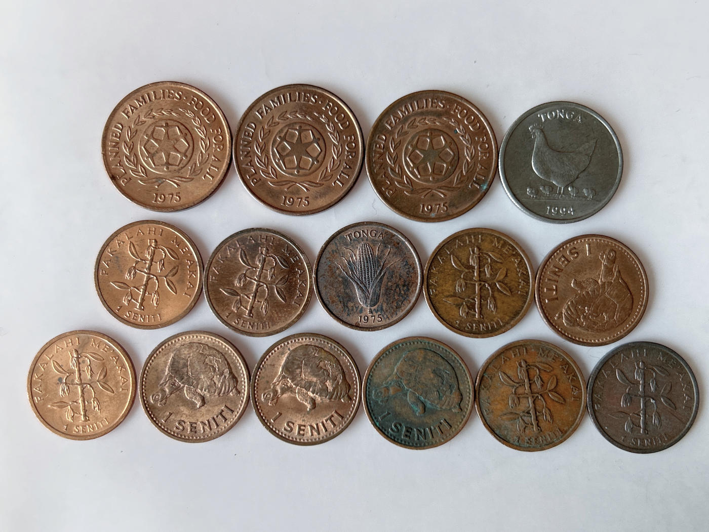 第一海外回流一元起拍收藏 散币专场 第88期 汤加🇹🇴