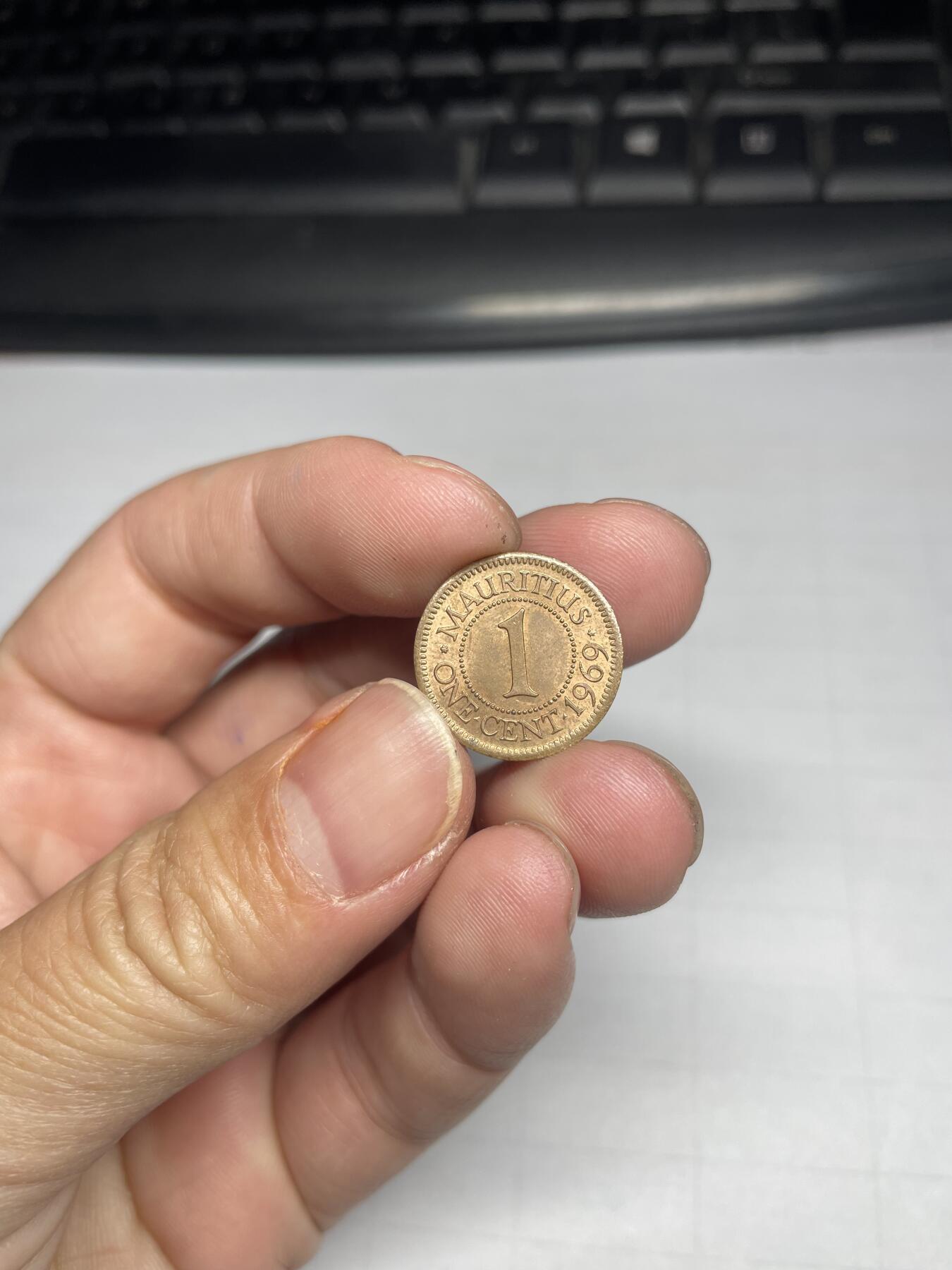 2024年集古藏今外币拍卖第七期-第2场—（总第62拍） 1969年英属毛里求斯1分