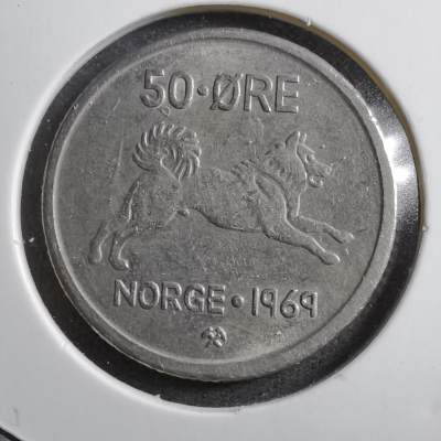 沼泽如烟--第355场 - 挪威1969年50欧尔