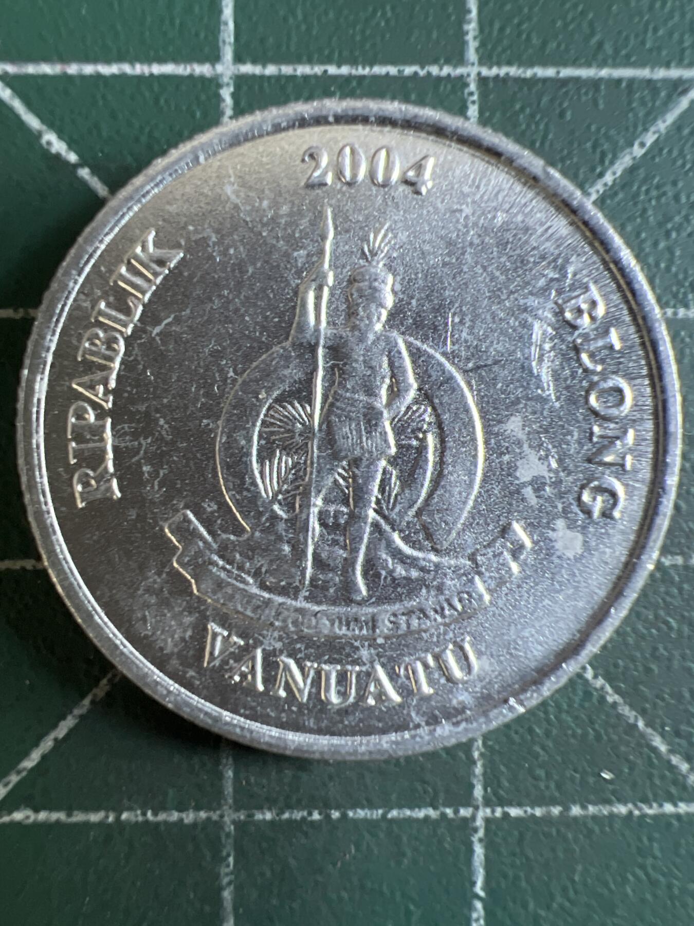 第604期 硬币专场 （无押金，捡漏，全场50包邮，偏远地区除外，接收代拍业务） 瓦努阿图10瓦图