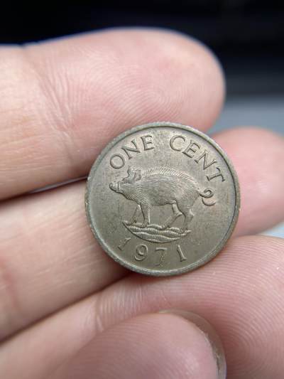 2024年集古藏今外币拍卖第七期-第2场—（总第62拍） - 1971年百慕大一分