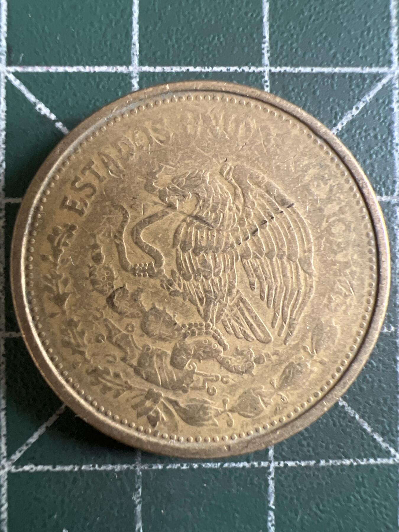 第711期 硬币专场 （无押金，捡漏，全场50包邮，偏远地区除外，接收代拍业务，本店十天发一次货） 墨西哥100比索