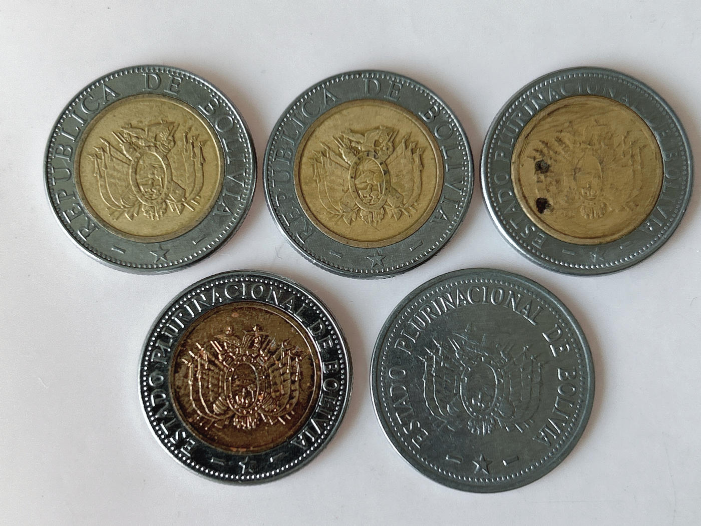 第一海外回流一元起拍收藏 散币专场 第88期 玻利维亚🇧🇴