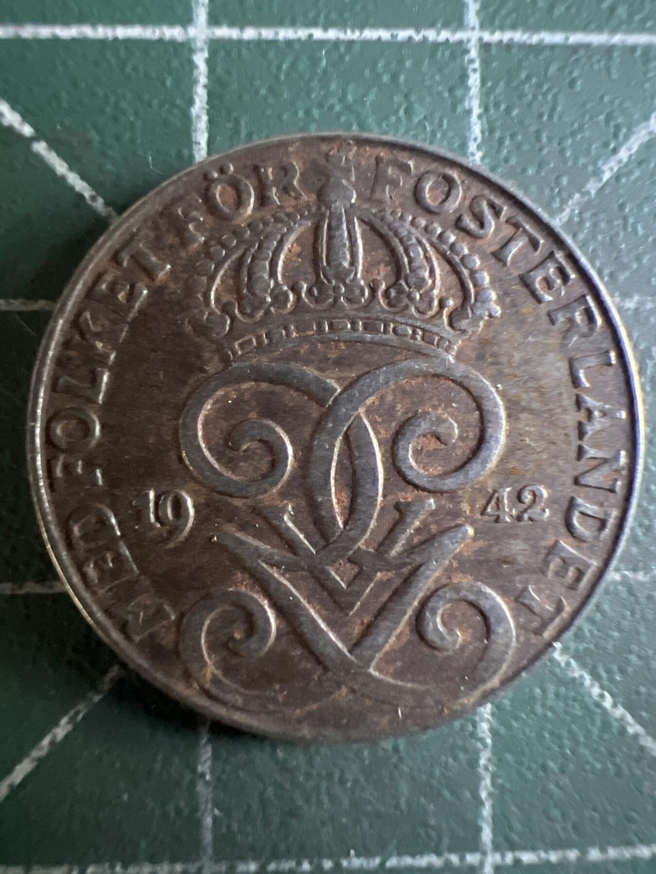 第604期 硬币专场 （无押金，捡漏，全场50包邮，偏远地区除外，接收代拍业务） 瑞典2欧尔 铁币