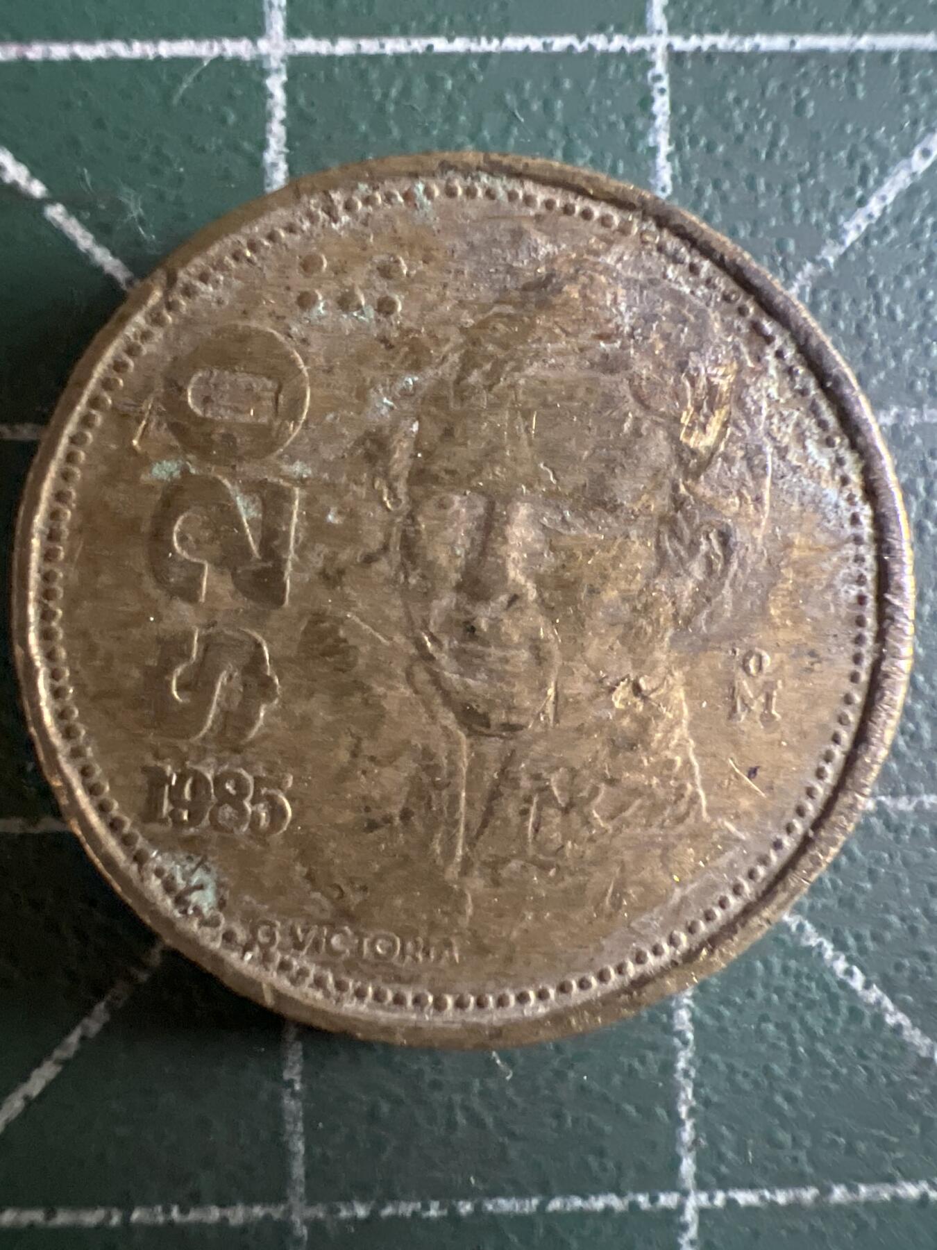 第658期 硬币场 （无押金，捡漏，全场50包邮，偏远地区除外，接收代拍业务，本店十天发一次货） 墨西哥100比索