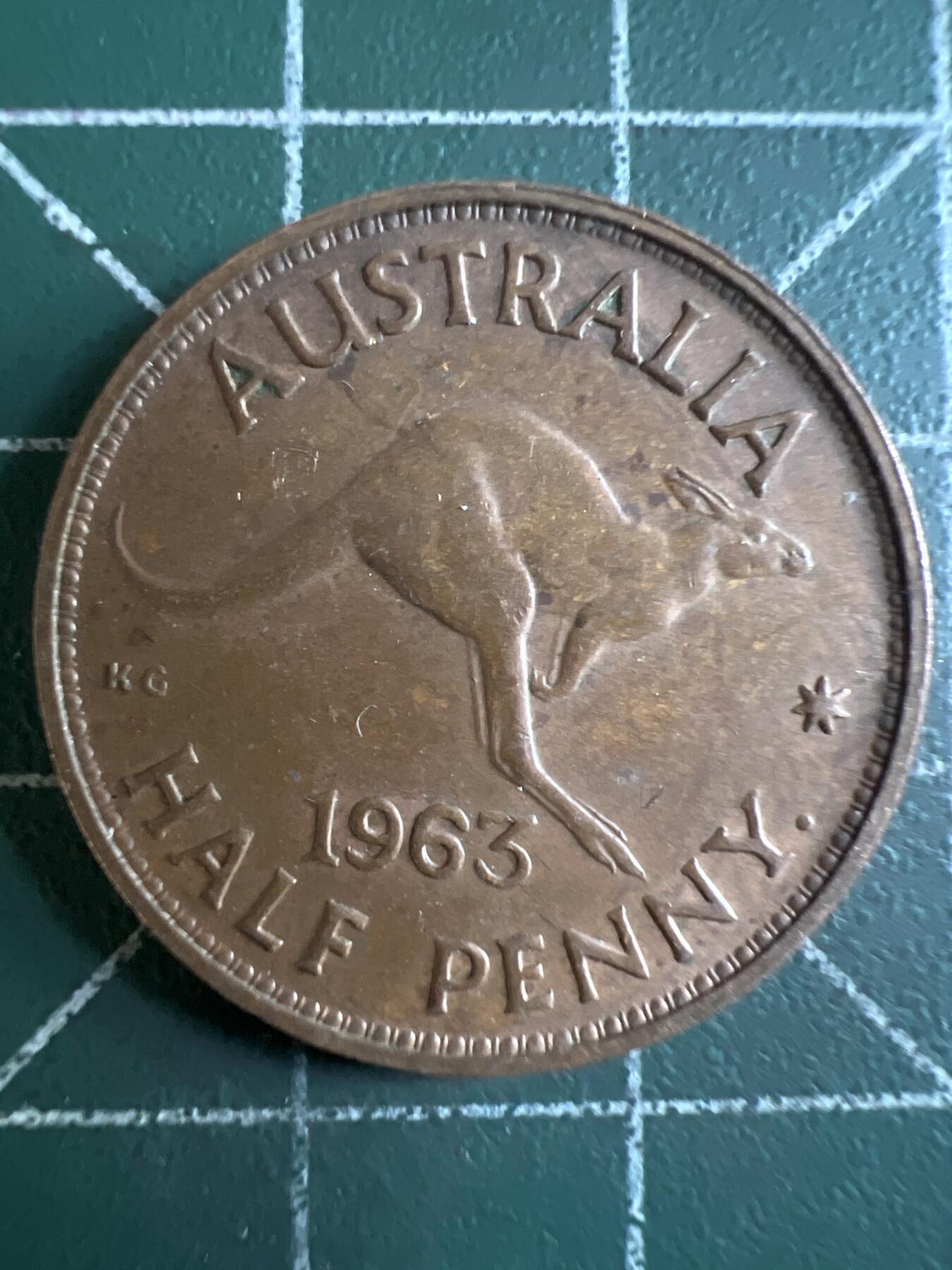 第604期 硬币专场 （无押金，捡漏，全场50包邮，偏远地区除外，接收代拍业务） 澳大利亚半便士