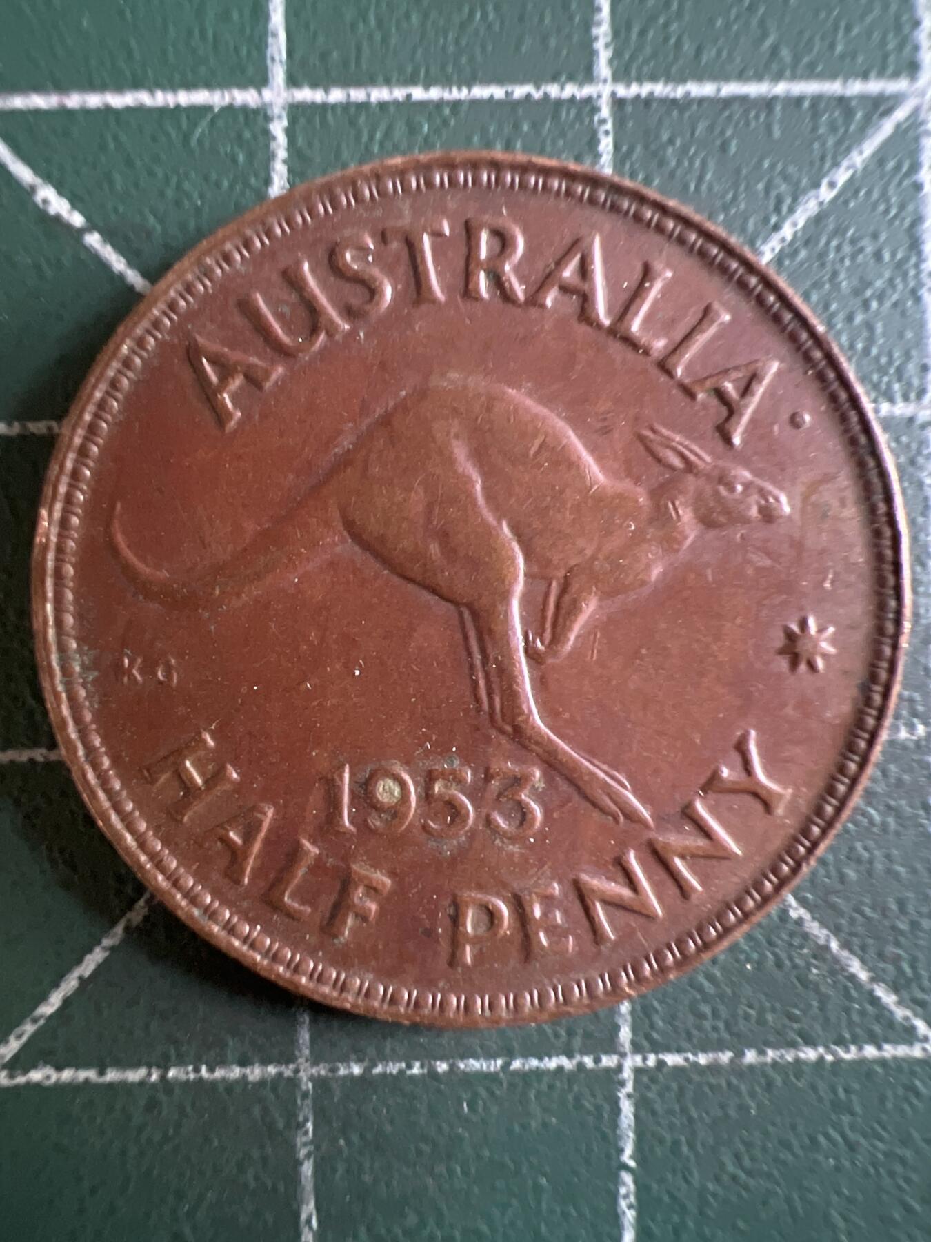 第603期 硬币专场 （无押金，捡漏，全场50包邮，偏远地区除外，接收代拍业务） 澳大利亚半便士