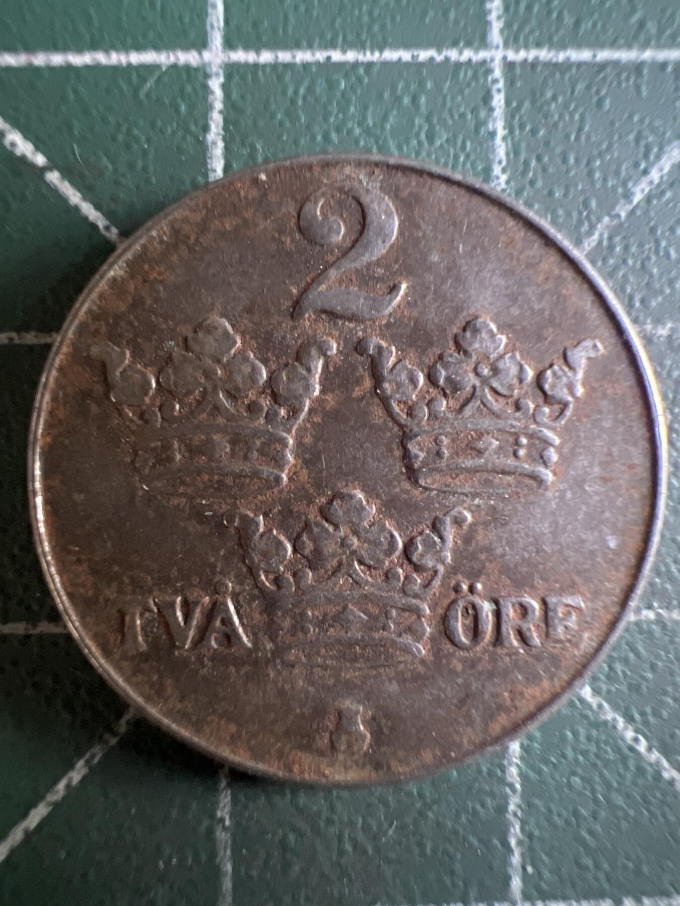 第603期 硬币专场 （无押金，捡漏，全场50包邮，偏远地区除外，接收代拍业务） 瑞典2欧尔 铁币