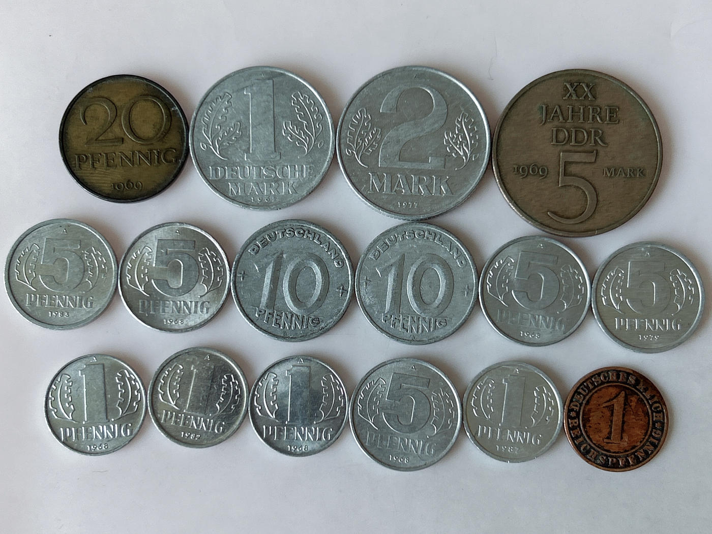 第一海外回流一元起拍收藏 散币专场 第88期 德国 东德