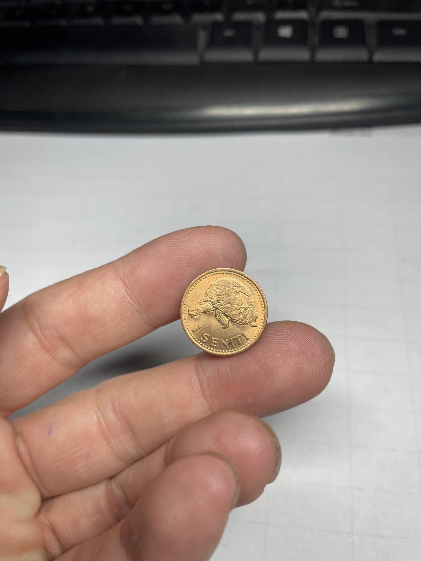 2024年集古藏今外币拍卖第七期-第2场—（总第62拍） 1968年汤加海龟一分