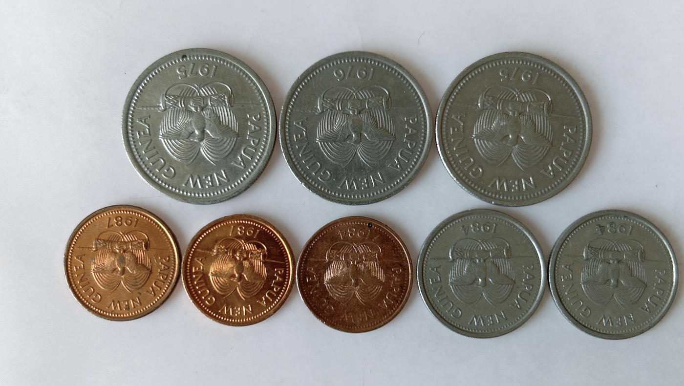 第一海外回流一元起拍收藏 散币专场 第88期 巴布亚新几内亚🇵🇬