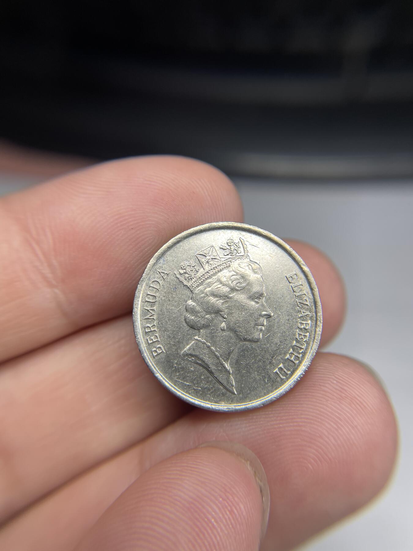 2024年集古藏今外币拍卖第七期-第2场—（总第62拍） 1988年百慕大五分